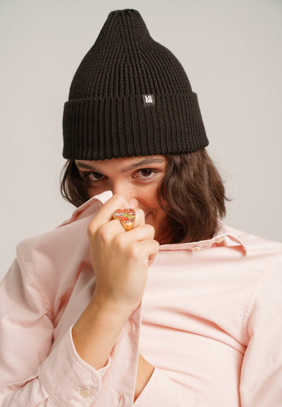 chemise oxford coton bio femme Rose pâle détail matière