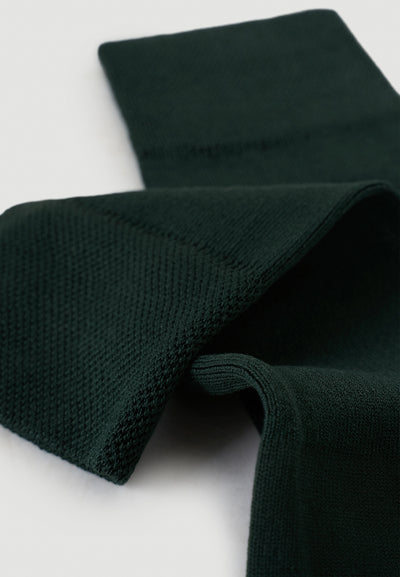 chaussettes coton vert sapin-2