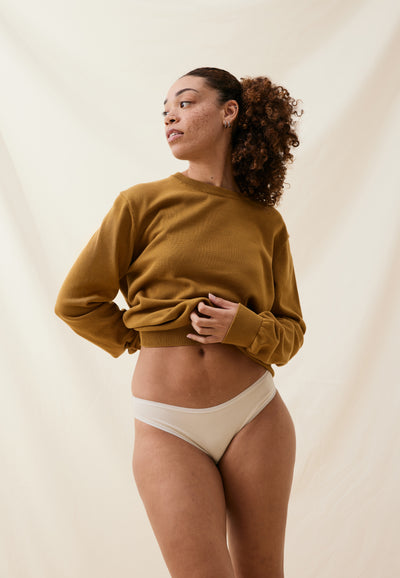 culotte coton bio loom ecru main