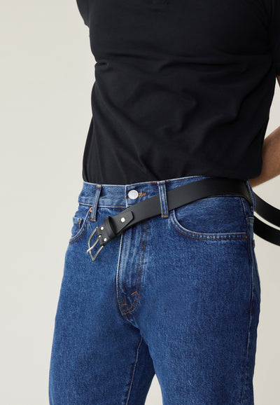 ceinture large loom noir face 1