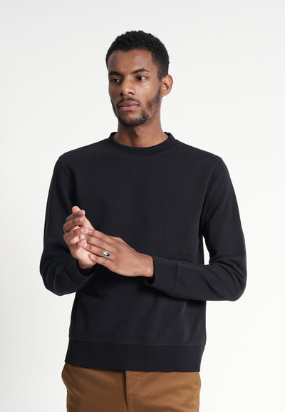 sweat noir ancienne génération main