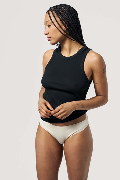 culotte coton bio loom ecru main profil
