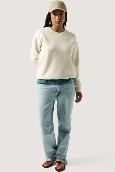 sweat ecru loom face silhouette