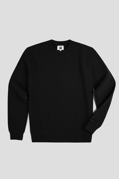 sweat coton bio loom noir face