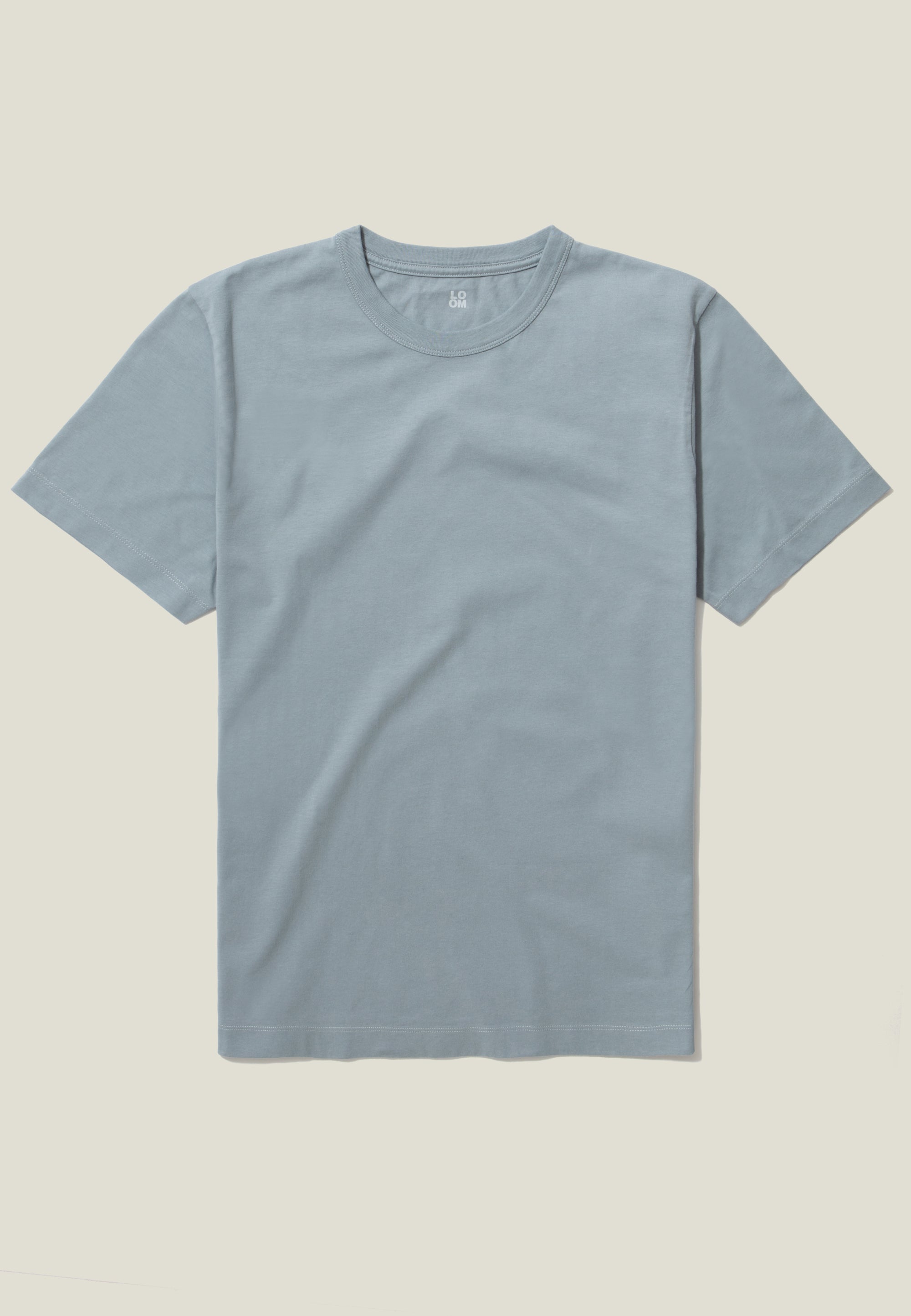 t-shirt coton bio loom Bleu pâle
