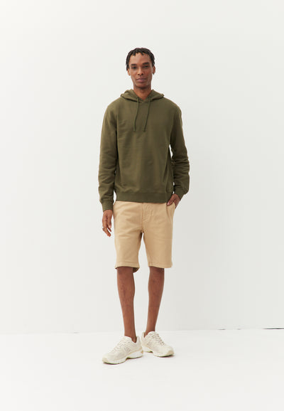 short coton bio loom beige en pied