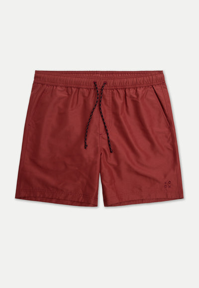 maillot de bain loom brique face main