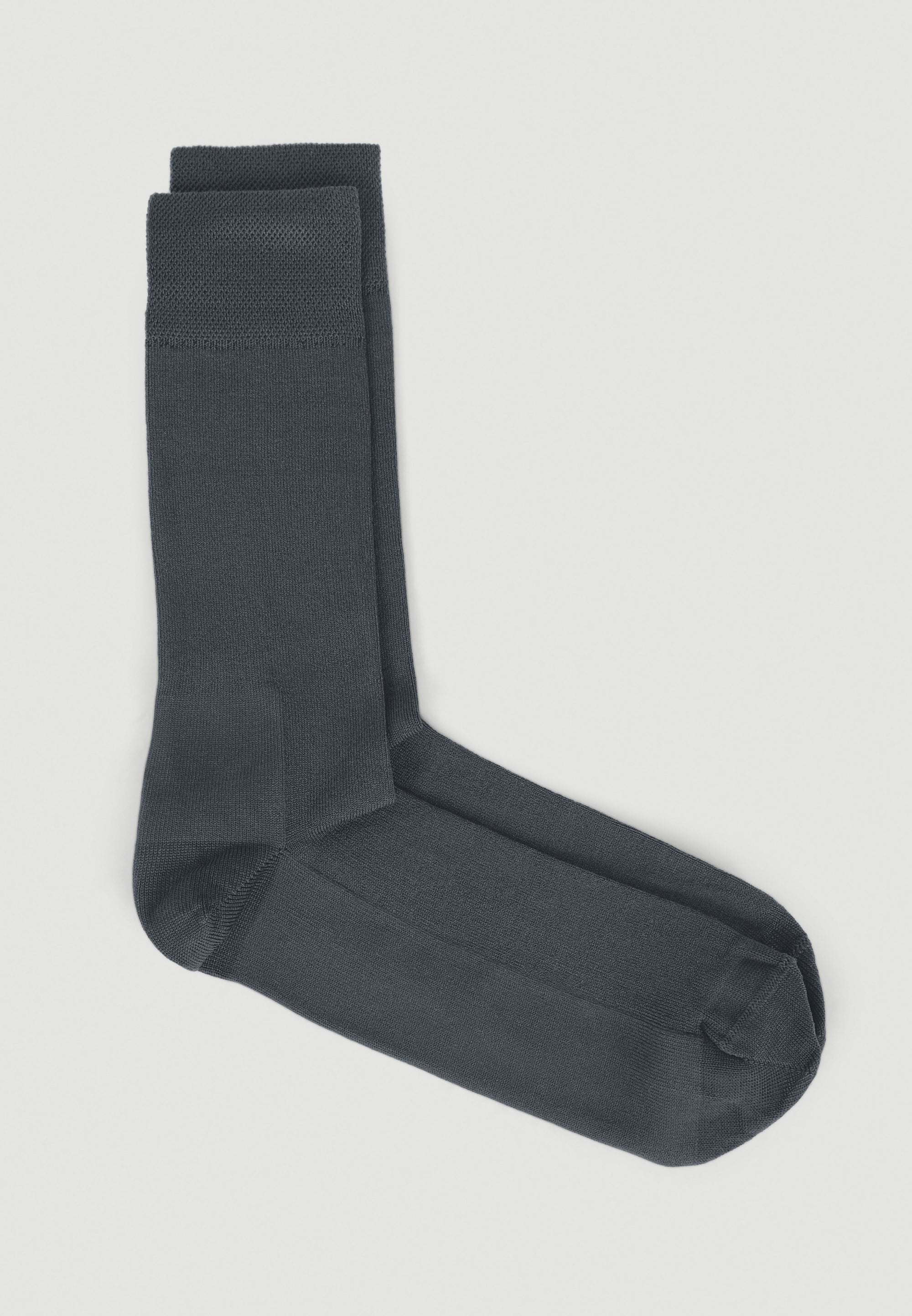 chaussettes coton gris ardoise-2
