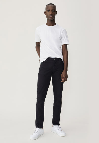 t-shirt coton blanc homme en pied