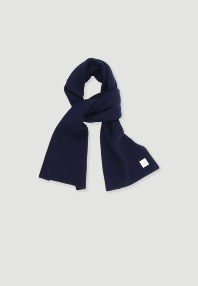 echarpe laine loom bleu marine nature morte 4