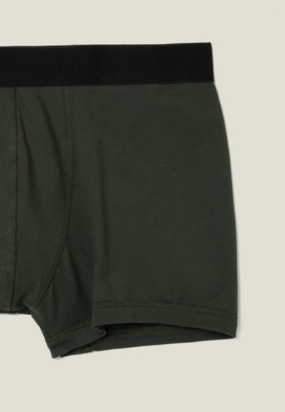 boxer loom Kaki détail jambe