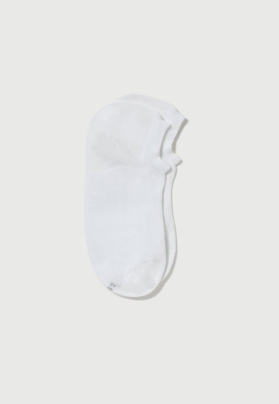 socquettes coton bio loom blanc main