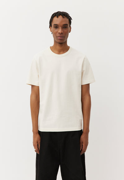 t-shirt heavyweight coton bio loom ecru main