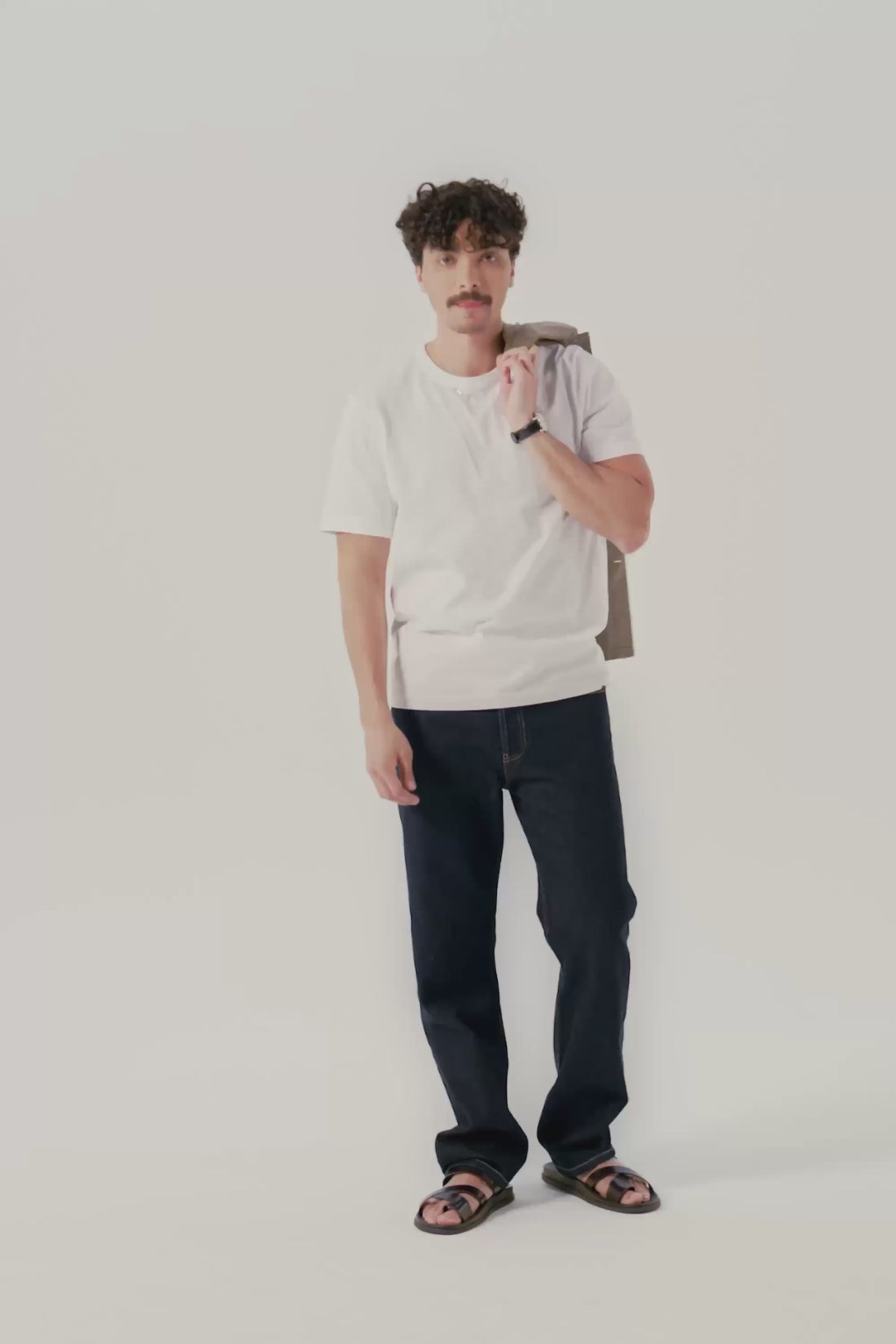 veste (nouvelle génération) loom face  silhouette beige vidéo