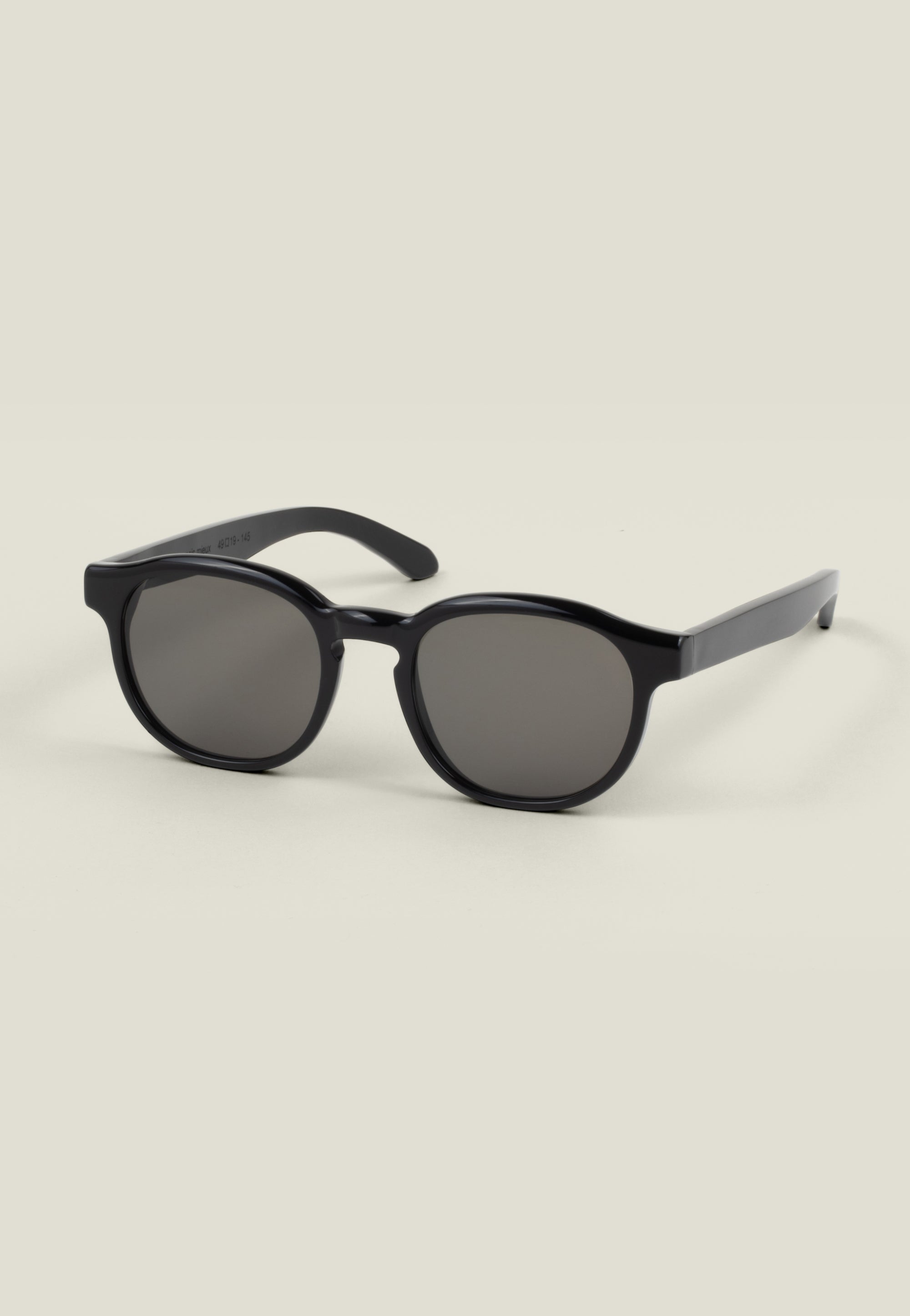 lunettes de soleil made in france noir main