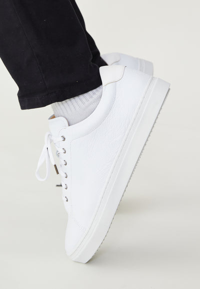 baskets loom blanc main