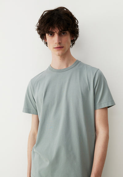 t-shirt coton bio loom Vert pâle buste