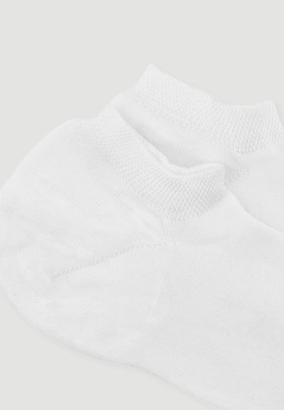 socquettes coton homme loom blanc