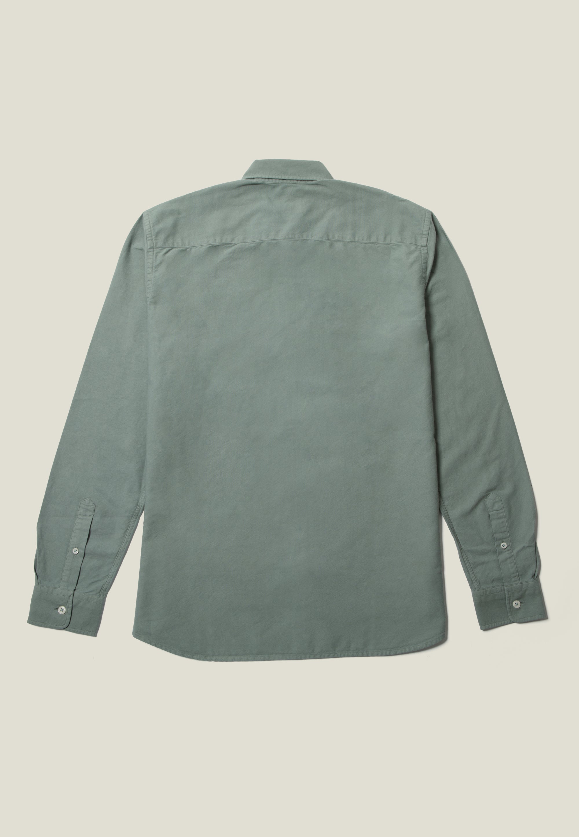 chemise oxford loom vert sauge dos