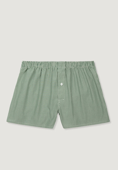 caleçon loom Rayures vertes face maine